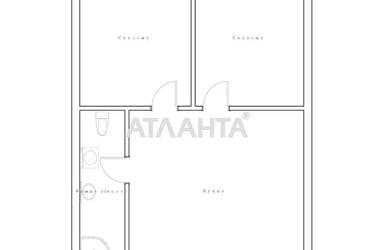 2-rooms apartment apartment by the address st. Golovatogo atam Bogatova (area 37,7 m²) - Atlanta.ua - photo 49
