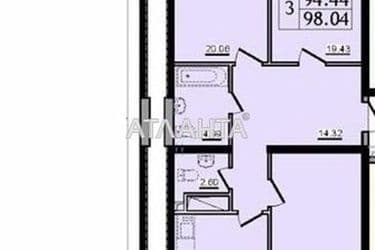 3-rooms apartment apartment by the address st. Sakharova (area 96 m²) - Atlanta.ua - photo 30