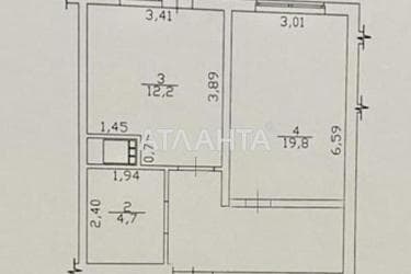 1-room apartment apartment by the address st. Lyustdorfskaya dor Chernomorskaya dor (area 43 m²) - Atlanta.ua - photo 25