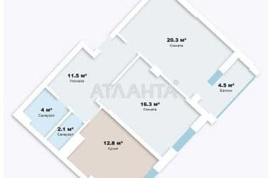2-rooms apartment apartment by the address st. Ovidiopolskaya dor (area 68,2 m²) - Atlanta.ua - photo 20
