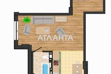 1-room apartment apartment by the address st. Nikolaevskaya (area 37,6 m2) - Atlanta.ua - photo 16