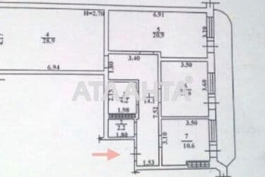 1-room apartment apartment by the address st. Kostandi (area 96 m²) - Atlanta.ua - photo 12