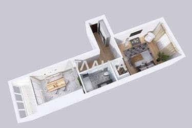 1-room apartment apartment by the address st. Kostandi (area 57 m²) - Atlanta.ua - photo 29