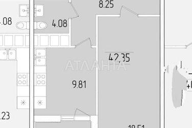 1-room apartment apartment by the address st. Krasnova (area 42 m²) - Atlanta.ua - photo 10