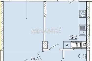 1-room apartment apartment by the address st. Ovidiopolskaya dor (area 42,5 m²) - Atlanta.ua - photo 9