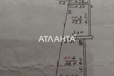 1-room apartment apartment by the address st. Svyatogo Teodora pl (area 33,8 m²) - Atlanta.ua - photo 9