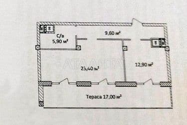 1-room apartment apartment by the address st. Evreyskaya Bebelya (area 57 m²) - Atlanta.ua - photo 11