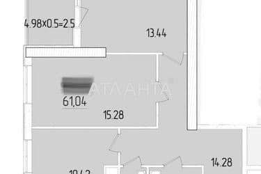 2-rooms apartment apartment by the address st. Krasnova (area 61 m²) - Atlanta.ua - photo 10