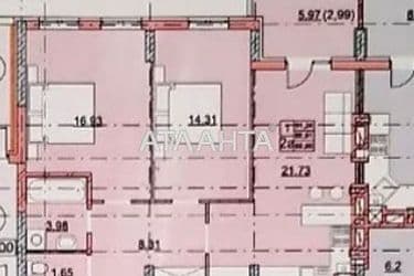 2-rooms apartment apartment by the address st. Gorodnitskaya ul (area 69,9 m²) - Atlanta.ua - photo 36