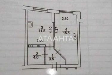 1-room apartment apartment by the address st. Yablonevaya (area 35,1 m²) - Atlanta.ua - photo 27