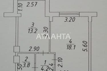 1-room apartment apartment by the address st. Nebesnoy Sotni pr Zhukova marsh pr Leninskoy iskry pr (area 40 m²) - Atlanta.ua - photo 14