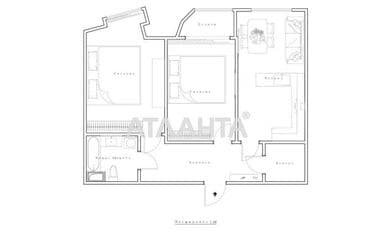2-rooms apartment apartment by the address st. Prokhorovskaya Khvorostina (area 69 m²) - Atlanta.ua - photo 25