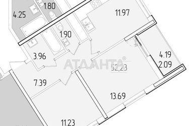 2-rooms apartment apartment by the address st. Krasnova (area 52 m²) - Atlanta.ua - photo 17