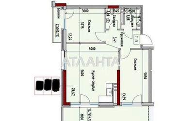 2-комнатная квартира по адресу ул. Донского Дмитрия (площадь 68,4 м²) - Atlanta.ua - фото 22