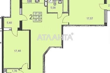 3-rooms apartment apartment by the address st. Vilyamsa ak (area 92 m²) - Atlanta.ua - photo 27