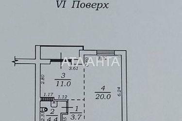 2-комнатная квартира по адресу ул. Чехова (площадь 42 м²) - Atlanta.ua - фото 33