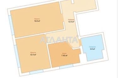 2-rooms apartment apartment by the address st. Marselskaya (area 54,7 m²) - Atlanta.ua - photo 24