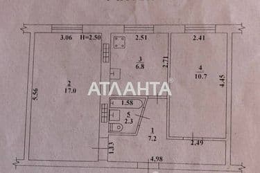 2-rooms apartment apartment by the address st. Ivana i Yuriya Lipy Gaydara (area 44 m²) - Atlanta.ua - photo 14