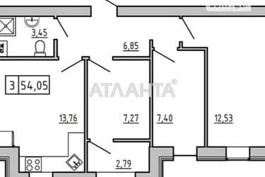 3-rooms apartment apartment by the address st. Spreysa (area 54 m²) - Atlanta.ua - photo 8