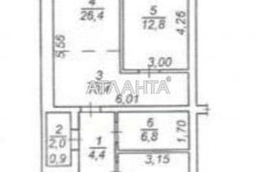 2-rooms apartment apartment by the address st. Dacha Kovalevskogo Amundsena (area 80,5 m²) - Atlanta.ua - photo 21