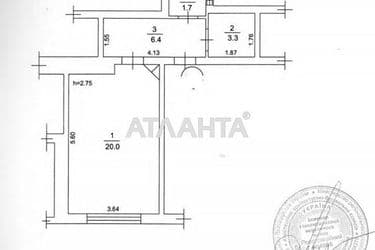 1-room apartment apartment by the address st. Srednefontanskaya (area 34,1 m²) - Atlanta.ua - photo 32