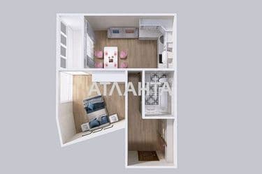 1-кімнатна квартира за адресою вул. Краснова (площа 42,3 м²) - Atlanta.ua - фото 28