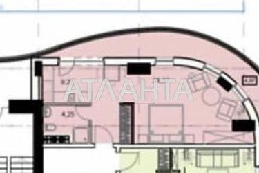 1-room apartment apartment by the address st. Gagarinskoe plato (area 45 m²) - Atlanta.ua - photo 9