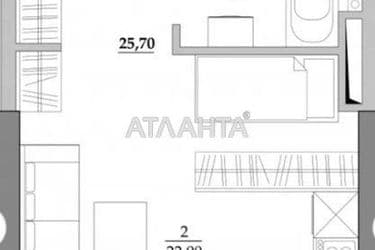 1-room apartment apartment by the address st. Vilyamsa ak (area 25,5 m²) - Atlanta.ua - photo 21