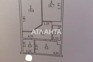 1-room apartment apartment by the address st. Shevchenko pr (area 65,5 m²) - Atlanta.ua - photo 46