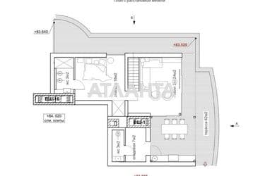 4+-rooms apartment apartment by the address st. Novoberegovaya (area 184,7 m²) - Atlanta.ua - photo 42