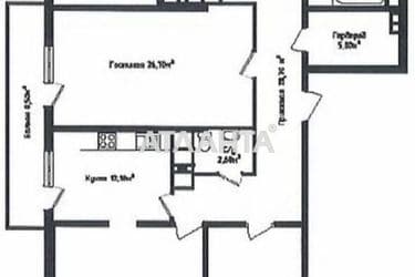 2-rooms apartment apartment by the address st. Genuezskaya (area 62 m²) - Atlanta.ua - photo 13
