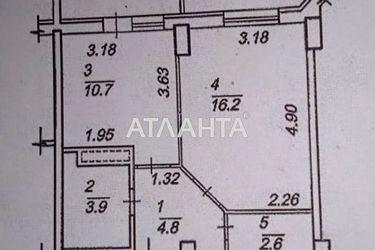 1-комнатная квартира по адресу ул. Школьная (площадь 39,3 м²) - Atlanta.ua - фото 24
