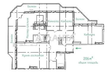 4+-rooms apartment apartment by the address st. Genuezskaya (area 206 m²) - Atlanta.ua - photo 19
