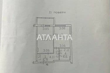 1-room apartment apartment by the address st. Sportivnaya (area 44 m²) - Atlanta.ua - photo 33