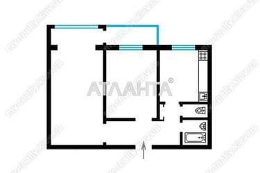 2-rooms apartment apartment by the address st. Ul Avtozavodskaya (area 49 m²) - Atlanta.ua - photo 9