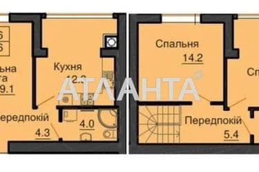 3-rooms apartment apartment by the address st. Zelenaya (area 75,7 m²) - Atlanta.ua - photo 35