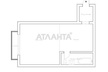 1-room apartment apartment by the address st. Knyazheskaya Baranova (area 41,5 m²) - Atlanta.ua - photo 41