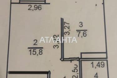 1-room apartment apartment by the address st. Nebesnoy Sotni pr Zhukova marsh pr Leninskoy iskry pr (area 35 m²) - Atlanta.ua - photo 23