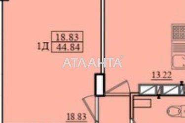 1-комнатная квартира по адресу ул. Парусная (площадь 44,8 м²) - Atlanta.ua - фото 18