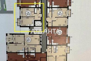 1-room apartment apartment by the address st. Shirokaya (area 35,6 m²) - Atlanta.ua - photo 8