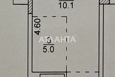 1-комнатная квартира по адресу ул. Бочарова ген. (площадь 22,8 м²) - Atlanta.ua - фото 24