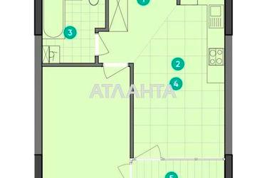 1-комнатная квартира по адресу ул. Виктора Некрасова (площадь 45,9 м²) - Atlanta.ua - фото 38