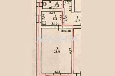 1-room apartment apartment by the address st. Konnaya Artema (area 38 m²) - Atlanta.ua - photo 10