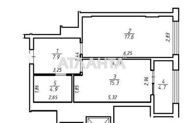 1-room apartment apartment by the address st. Pod Goloskom (area 50,4 m²) - Atlanta.ua - photo 22