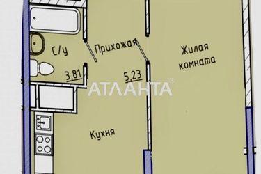 1-комнатная квартира по адресу ул. Каманина (площадь 40 м²) - Atlanta.ua - фото 13