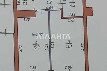 1-room apartment apartment by the address st. Zamarstynovskaya ul (area 45,1 m²) - Atlanta.ua - photo 28