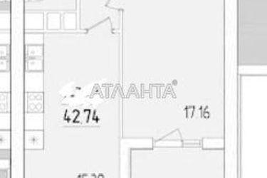 1-комнатная квартира по адресу ул. Краснова (площадь 43 м²) - Atlanta.ua - фото 7