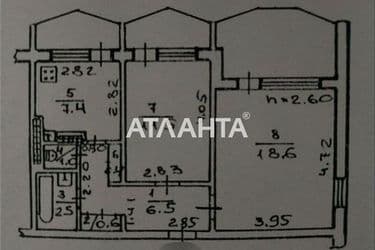 2-rooms apartment apartment by the address st. Balkovskaya Frunze (area 55 m²) - Atlanta.ua - photo 25