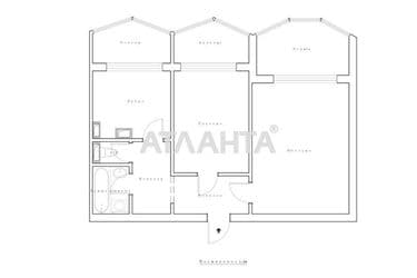 2-rooms apartment apartment by the address st. Balkovskaya Frunze (area 55 m²) - Atlanta.ua - photo 34