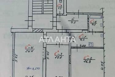 3-rooms apartment apartment by the address st. Verkhratskogo I ul (area 71 m²) - Atlanta.ua - photo 22
